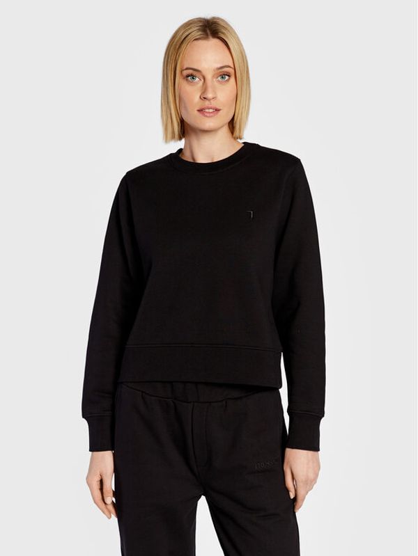Trussardi Trussardi Суитшърт 56F00216 Черен Relaxed Fit