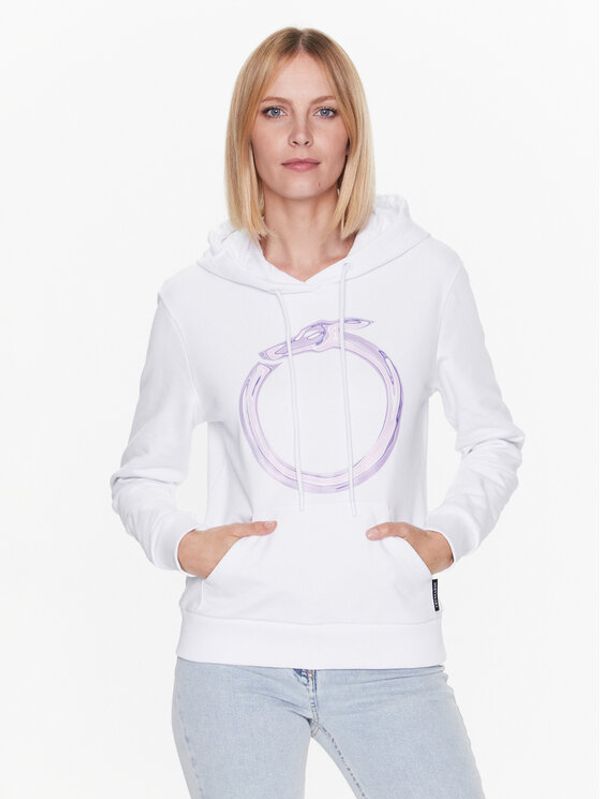 Trussardi Trussardi Суитшърт 56F00256 Бял Regular Fit
