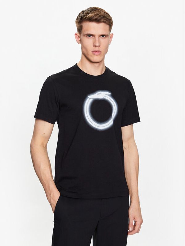 Trussardi Trussardi Тишърт 52T00740 Черен Regular Fit