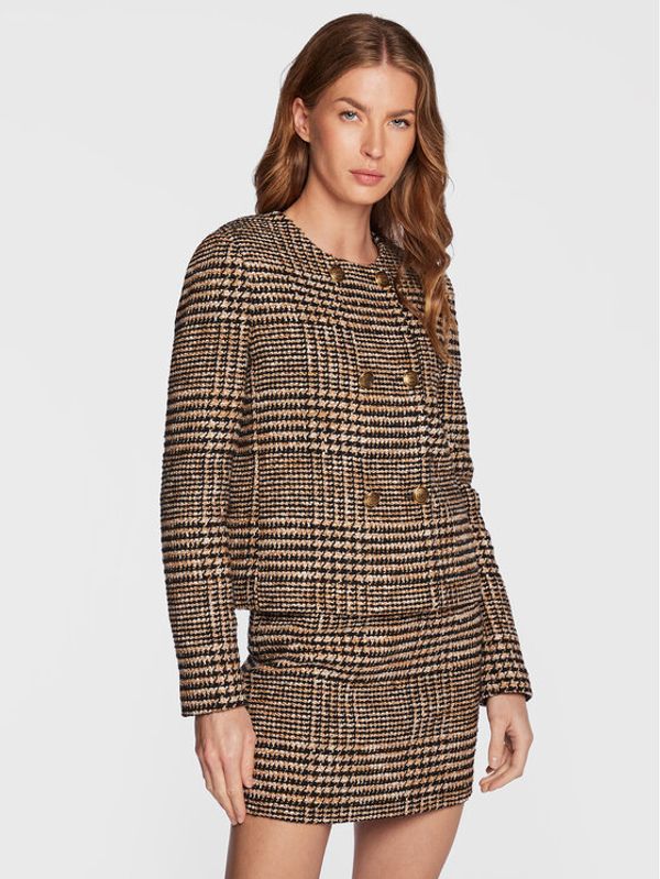 TWINSET TWINSET Блейзър 222TT2320 Бежов Regular Fit