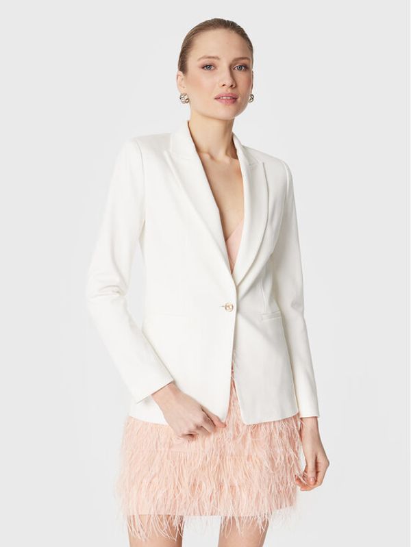 TWINSET TWINSET Блейзър 231TP2181 Бял Regular Fit