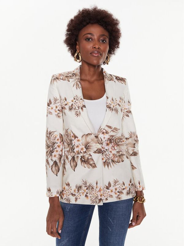 TWINSET TWINSET Блейзър 231TT2502 Бежов Regular Fit