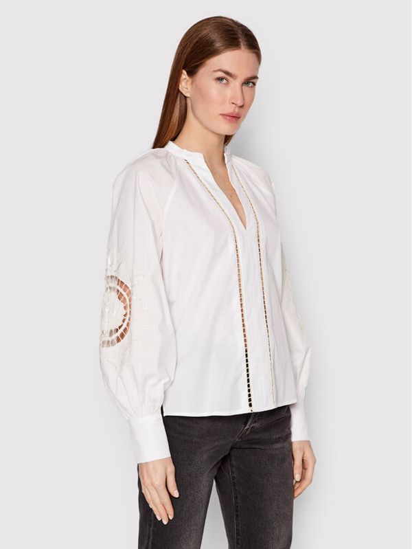 TWINSET TWINSET Блуза 221TP2603 Бял Regular Fit