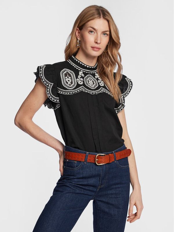 TWINSET TWINSET Блуза 231TP2493 Черен Regular Fit