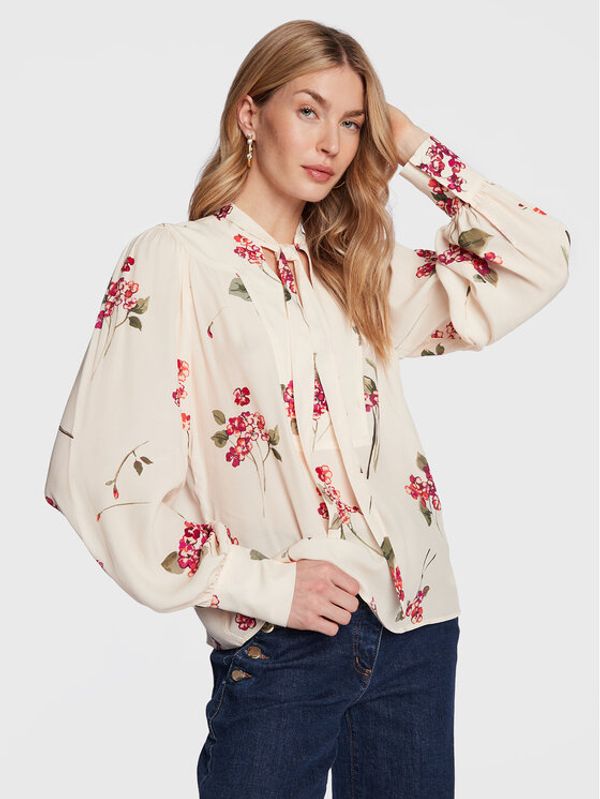 TWINSET TWINSET Блуза 231TP2704 Екрю Relaxed Fit