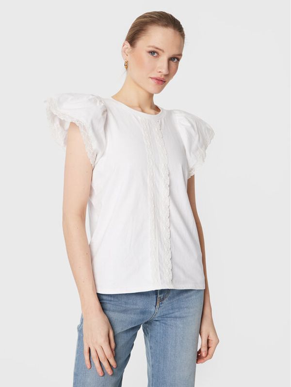 TWINSET TWINSET Блуза 231TP2760 Бял Regular Fit