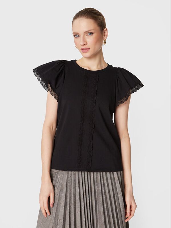 TWINSET TWINSET Блуза 231TP2760 Черен Regular Fit