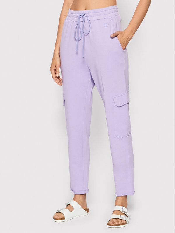 TWINSET TWINSET Долнище анцуг 221TT2381 Виолетов Regular Fit