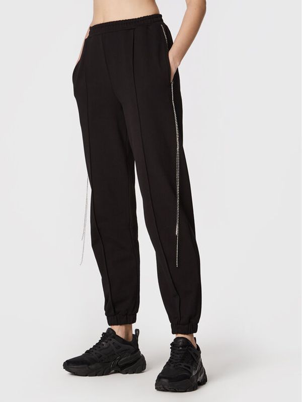 TWINSET TWINSET Долнище анцуг 222AP2591 Черен Regular Fit