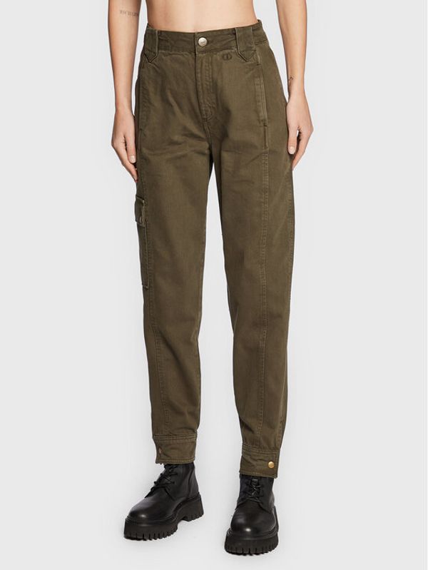 TWINSET TWINSET Дънки 222TP2630 Зелен Relaxed Fit