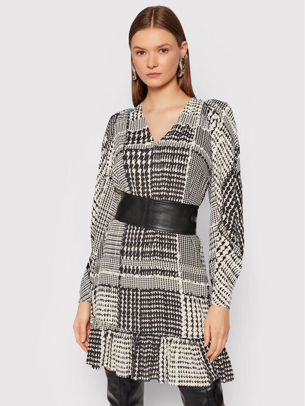 TWINSET TWINSET Ежедневна рокля 212TT234C Черен Regular Fit