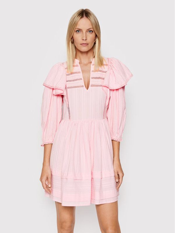 TWINSET TWINSET Ежедневна рокля 221TP2280 Розов Regular Fit