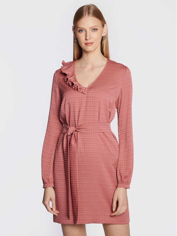 TWINSET TWINSET Ежедневна рокля 222TT2427 Розов Relaxed Fit