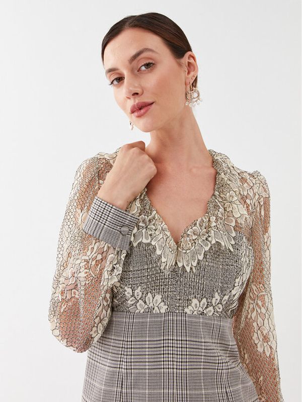 TWINSET TWINSET Ежедневна рокля 232TP2630 Бежов Regular Fit