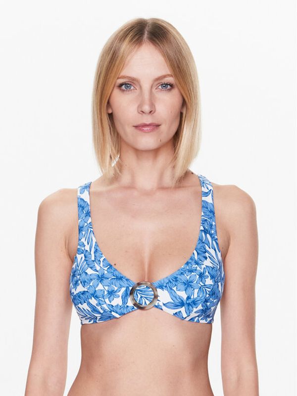 TWINSET TWINSET Горнище на бански 231LMMBYY Син