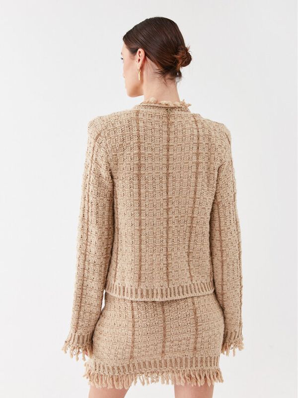 TWINSET TWINSET Кардиган 232TP3630 Бежов Regular Fit