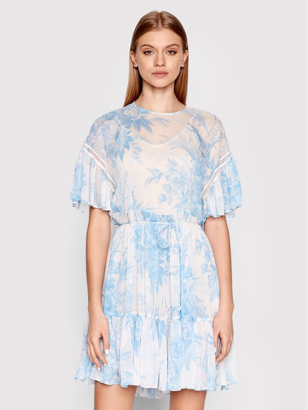 TWINSET TWINSET Лятна рокля 221TP2712 Син Regular Fit