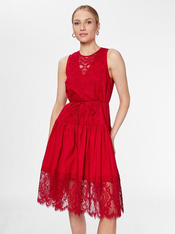 TWINSET TWINSET Лятна рокля 231TT2081 Розов Regular Fit