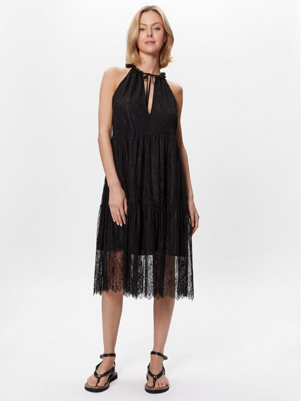 TWINSET TWINSET Лятна рокля 231TT2171 Черен Regular Fit