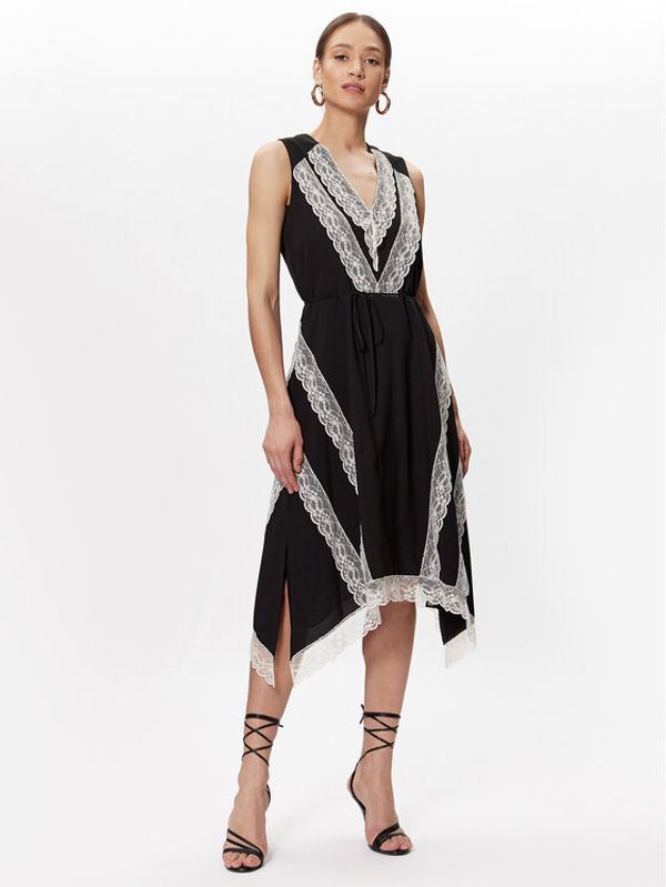 TWINSET TWINSET Лятна рокля 231TT2192 Черен Regular Fit