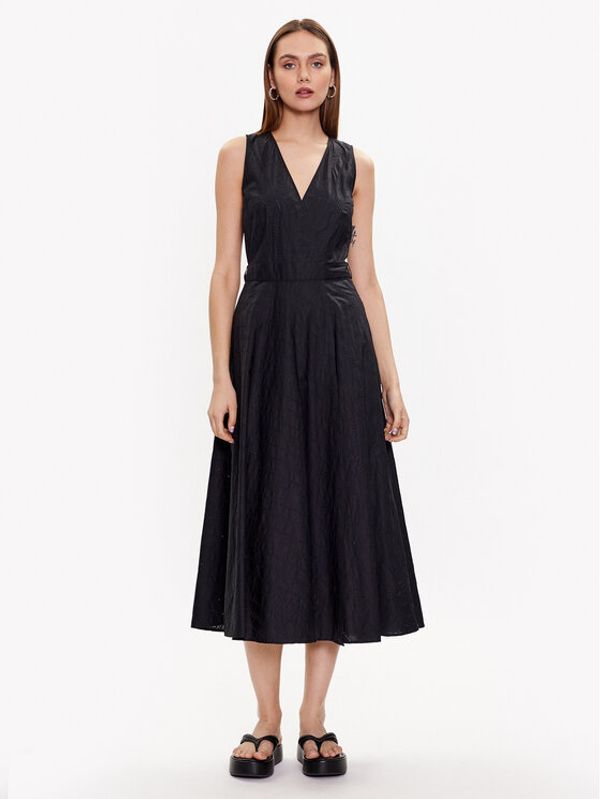 TWINSET TWINSET Лятна рокля 231TT2230 Черен Regular Fit