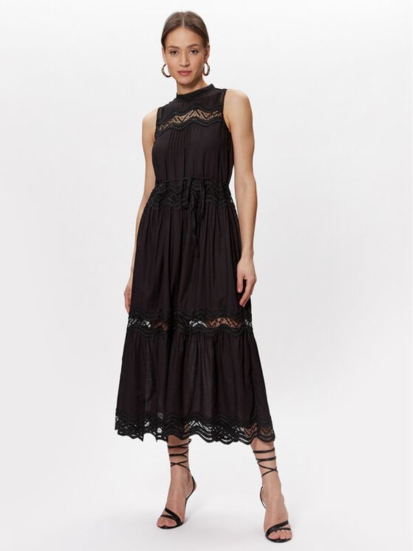 TWINSET TWINSET Лятна рокля 231TT2290 Черен Regular Fit