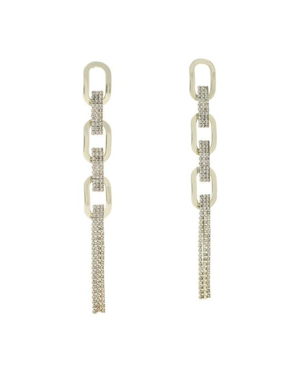 TWINSET TWINSET Обици Orecchini 231TA4190 Сребрист