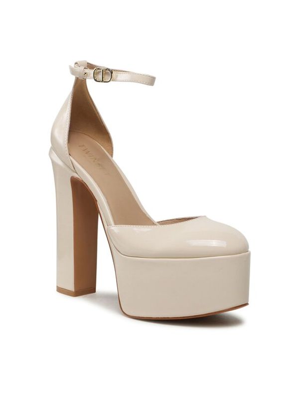 TWINSET TWINSET Обувки 232TCP140 Екрю