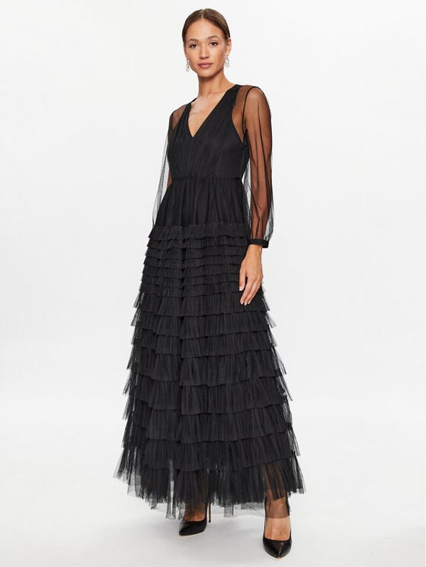 TWINSET TWINSET Официална рокля 232TP2643 Черен Regular Fit