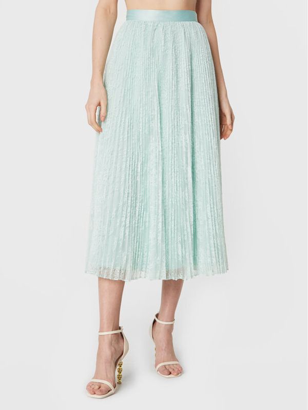 TWINSET TWINSET Плисирана пола 231TP2691 Зелен Relaxed Fit