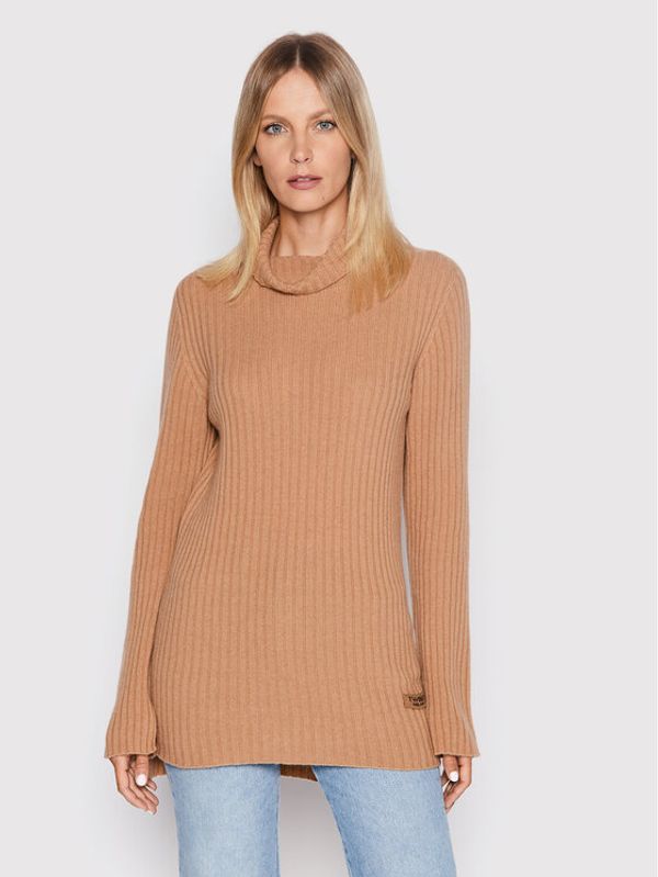 TWINSET TWINSET Поло 222TP3340 Кафяв Regular Fit