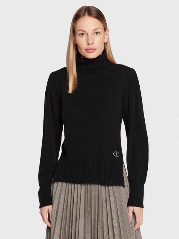 TWINSET TWINSET Поло 222TT3352 Черен Regular Fit