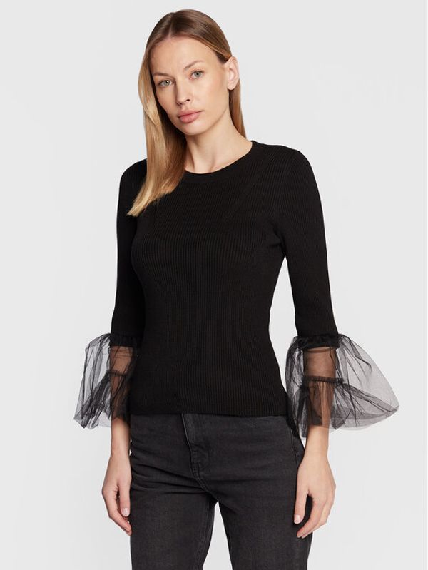 TWINSET TWINSET Пуловер 222TT3101 Черен Slim Fit