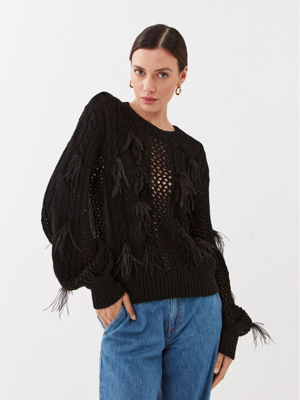 TWINSET TWINSET Пуловер 232TP3510 Черен Regular Fit