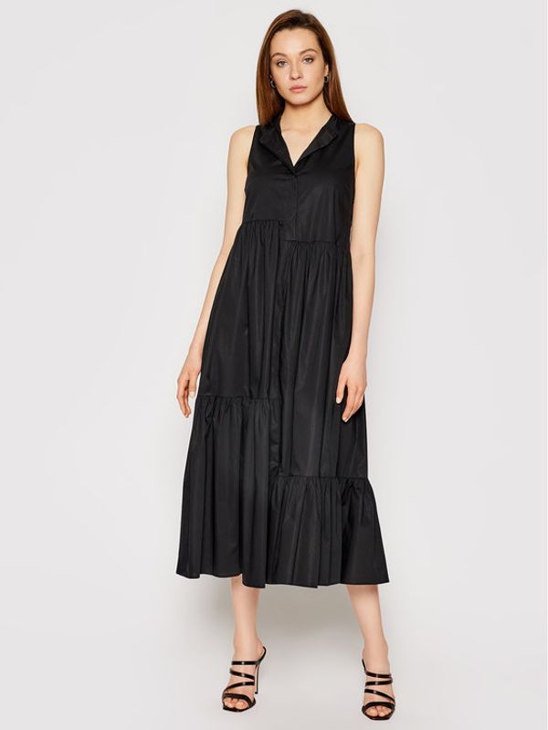 TWINSET TWINSET Рокля тип риза 211TT2458 Черен Regular Fit
