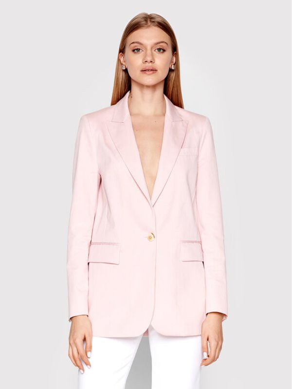 TWINSET TWINSET Сако 221TP2651 Розов Regular Fit
