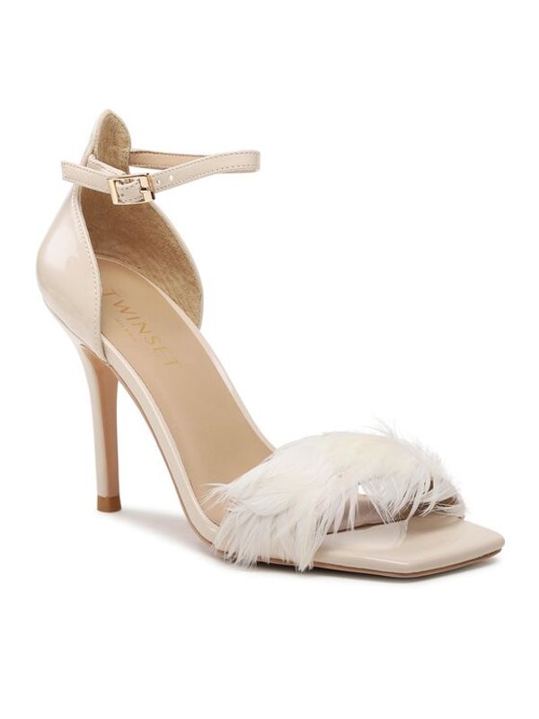 TWINSET TWINSET Сандали 232TCP150 Екрю