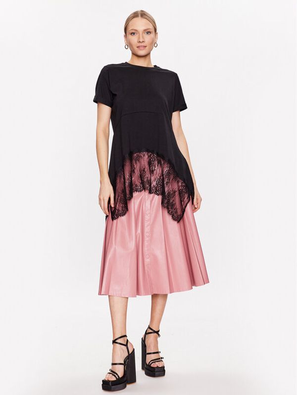 TWINSET TWINSET Тишърт 231TT2310 Черен Regular Fit