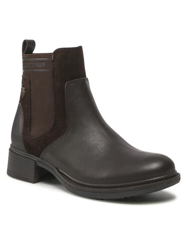 U.S. Polo Assn. U.S. Polo Assn. Боти тип челси Beggy007 BEGGY007W/BLS1 Кафяв