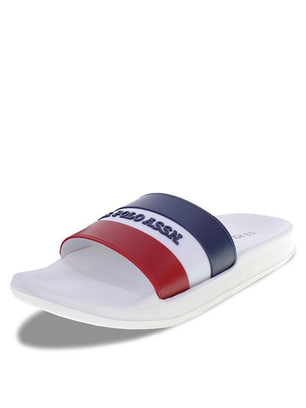 U.S. Polo Assn. U.S. Polo Assn. Чехли Gavio GAVIO002A FLAG Бял