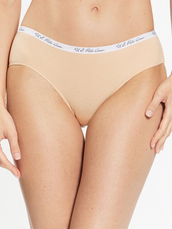 U.S. Polo Assn. U.S. Polo Assn. Комплект 3 чифта класически бикини 66273 Цветен