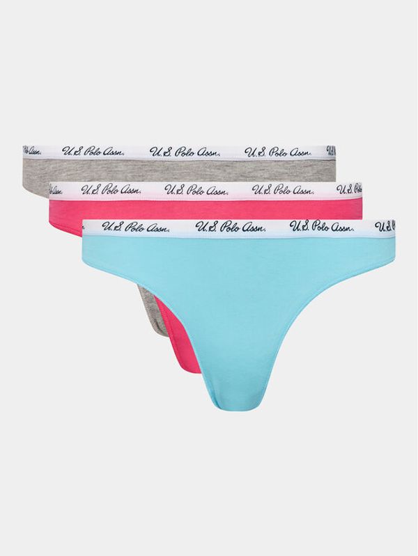 U.S. Polo Assn. U.S. Polo Assn. Комплект 3 чифта прашки 66274 Цветен