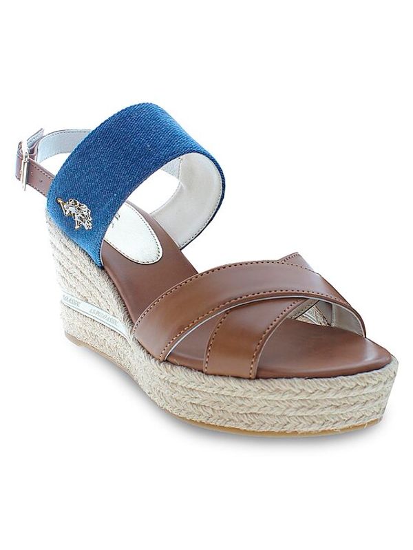 U.S. Polo Assn. U.S. Polo Assn. Сандали Alyss ALYSSA011 Кафяв