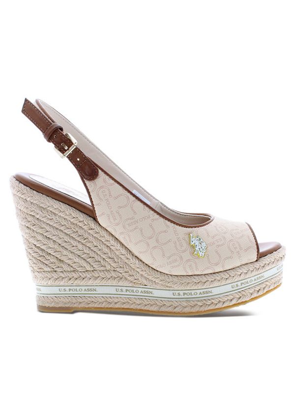 U.S. Polo Assn. U.S. Polo Assn. Сандали Aylin AYLIN012 PRINT Бежов