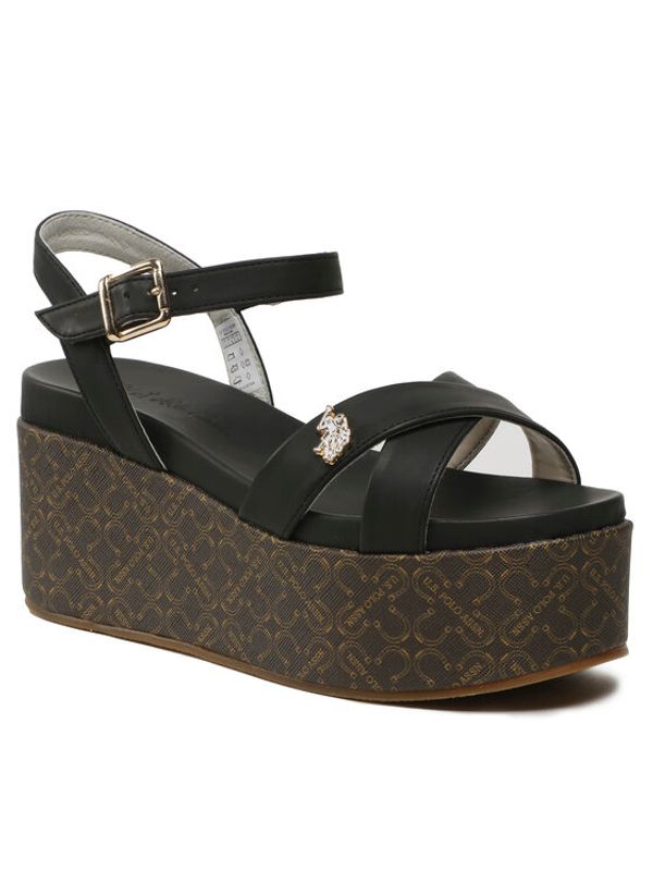 U.S. Polo Assn. U.S. Polo Assn. Сандали Loren LOREN002 CLUB Черен