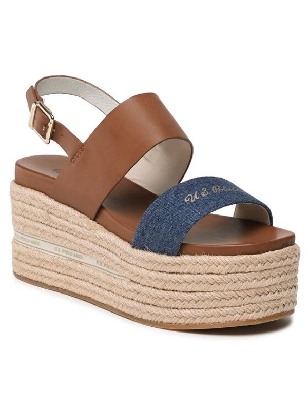 U.S. Polo Assn. U.S. Polo Assn. Сандали Loren LOREN007 Кафяв