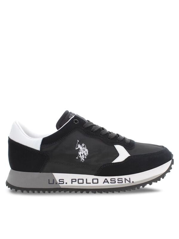U.S. Polo Assn. U.S. Polo Assn. Сникърси Cleef CLEEF001A Черен