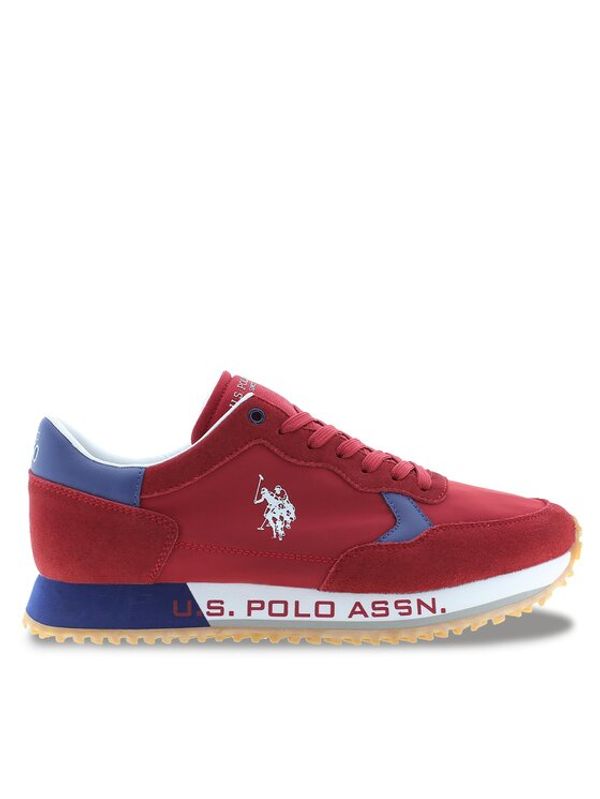U.S. Polo Assn. U.S. Polo Assn. Сникърси Cleef CLEEF001A Червен