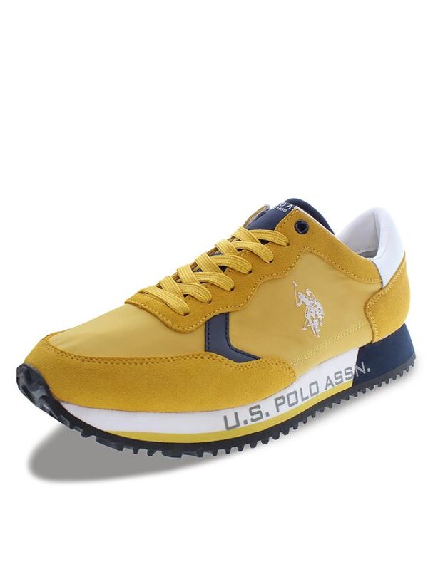 U.S. Polo Assn. U.S. Polo Assn. Сникърси Cleef CLEEF001A Жълт