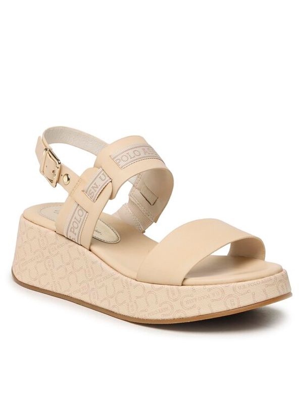 U.S. Polo Assn. U.S. Polo Assn. Сникърси Glory GLORY003 Бежов